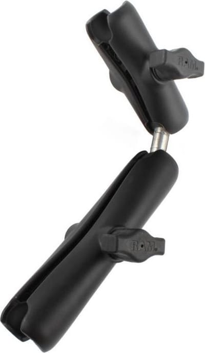 Tweedelige B-klemhouder lang met koppeling RAM-B-201-201U-C