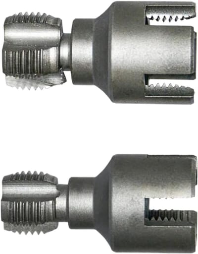 Buis Draadsnijder - Leidinggereedschap - Leidingen Bewerken - Dubbele Functie - 6x6x3 cm - Zilver