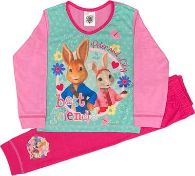 Pieter Konijn Pyjama - Maat 86/92 - Meisjespyjama - Peter Rabbit en Lily