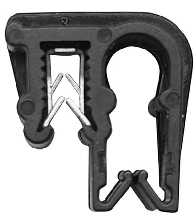 Kortpack - Solar Clips - SKC 1 - Zwart - 100 Stuks - Hitte en Slagbestendig - Langdurig Gebruik - Stevig vastzetten van kabels - (099.0187)
