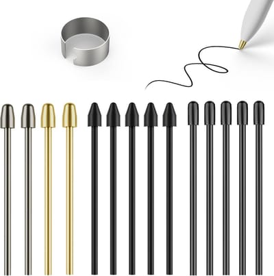 Metalen Stylus Penpunten Vervanging Set voor E-reader Pen, Inclusief Verwijdergereedschap