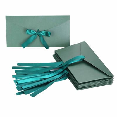 Dailygoods- Enveloppen 10 Stuks - Parelmoer Papier - Kraftpapier