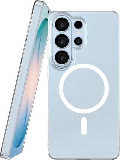 Hoesje Geschikt voor Samsung Galaxy S26 Ultra | NEKIT Bare | 1.2MM Thin Case | Ultradun en Ultralicht Design | Verfijnde Bescherming | Compatibel met MagSafe / Qi2 | Transparant