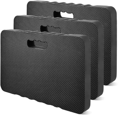 3 stuks kniekussens voor tuin - 43 x 28 x 4 cm - kniekussen - groot werk - kniemat - werkplaats - multifunctioneel kussen - kniekussen - knieplank - kniebeschermers voor tuinieren - reparatie - yoga