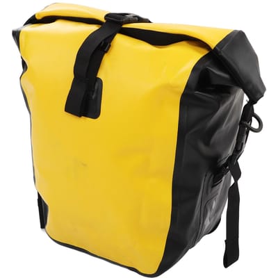 Sac de Porte-Bagages Arrière de Vélo Sac de Selle Étanche d'Extérieur pour Longue Distance Vélo Jaune 25L Grand yellow