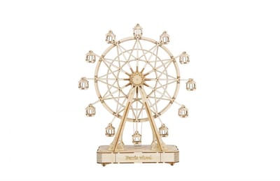 Robotime Modelbouwpakket Ferriswheel 16,5 Cm Hout 120-delig
