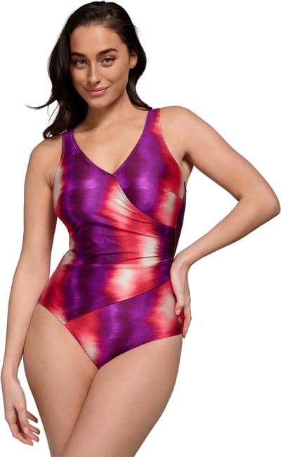 Ten Cate swimsuit v-neck padded soft ombre voor Dames | Maat 36