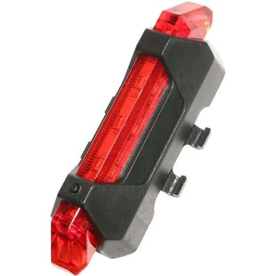 5 leds 2 functies usb achterlicht op zadelpen of seatstays P2R