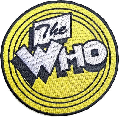 The Who - Yellow Circle Patch - Geel