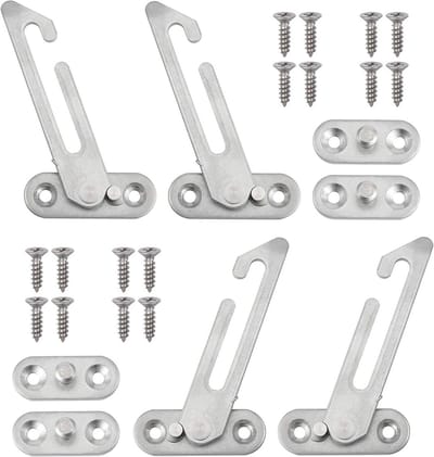 Solidchoice - Set van 4 Raambegrenzers voor Veiligheid Kinderen
