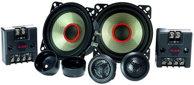 Audio System Carbon 100 Composet 10cm / 4'' component / Auto speaker / Luidsprekers