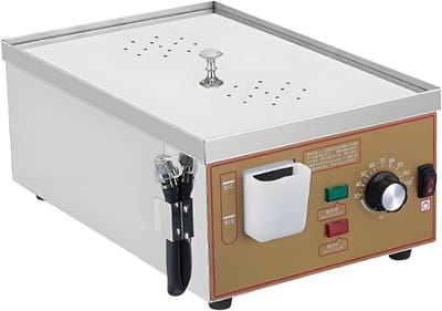 Elektrische Stoomkoker - Commerciële Stoompan - Professioneel Koken - Droogkook Alarm - 55 x 55 x 55 cm