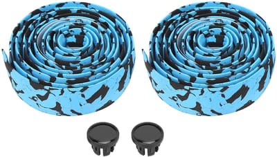 Dailygoods- Stuurband Antislip - Schokabsorberend - Zweetbestendig - Dikke Spons - Geschikt voor Fietsen - Versterkt Comfort - Stuurbanden
