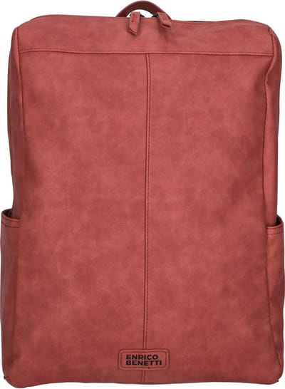 Enrico Benetti Kensi Rugzak 15 inch laptopvak – 66736 – Rood