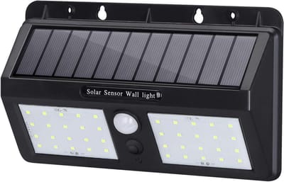 Draadloze Buitenlamp op Zonne-energie met Bewegingssensor voor Veiligheid