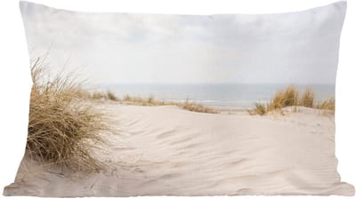 Sierkussens - Kussentjes Woonkamer - 60x40 cm - Wolken - Duinlandschap - Zand