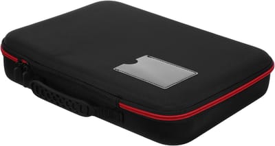 Batterij Opbergdoos - Batterijhouder Organizer - Veilige Opslag - Waterdicht Vlamvertragend - 35 x 25 x 6.5 cm - Zwart