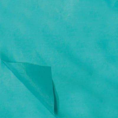 Premium zijdevloeipapier - 50x70cm - Blauw Turquoise - 100 vel