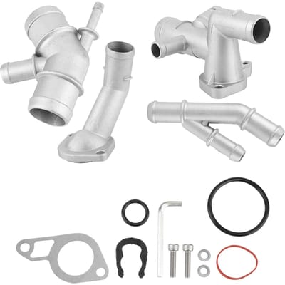 Gegoten Aluminium Thermostaathuis Waterpijp CNC voor MK4 1.8T