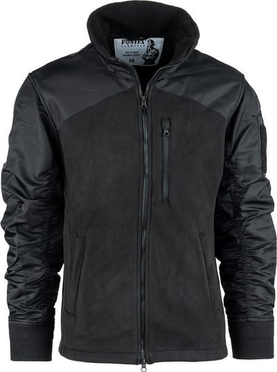 Fostex Ma-1 Fleece Bomber Jacket Zwart S