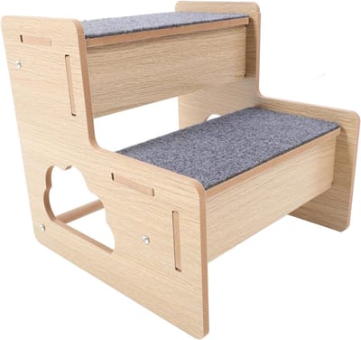 Huisdier Trappen - Puppy Ladder - Huisdieren Helpen - Antislip Veiligheid - 29 x 30 x 29 cm - Multicolor