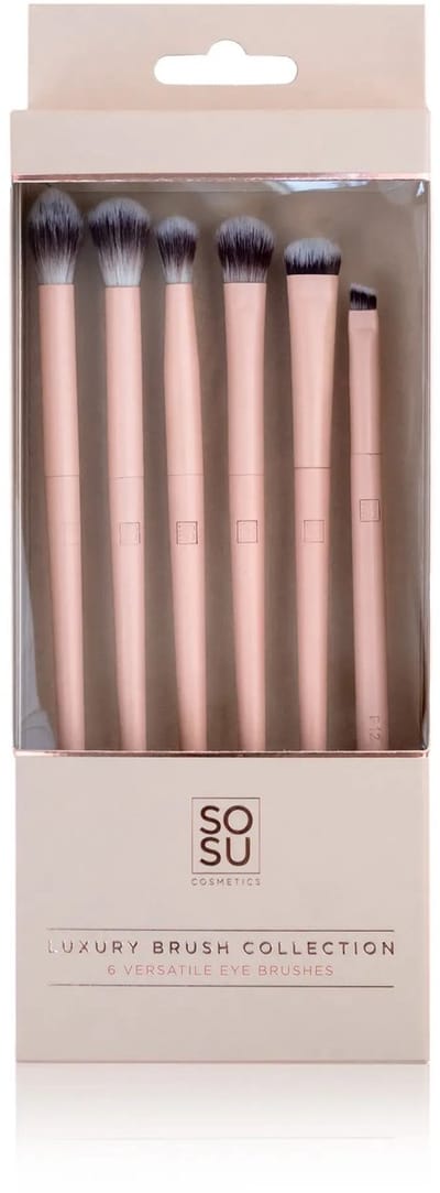 Luxury Eye Brush Collection - 6 stuks