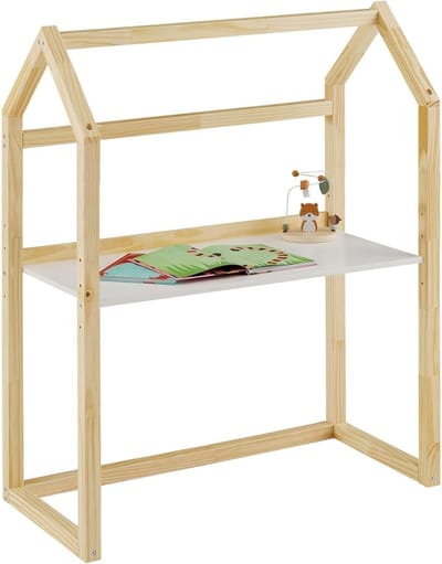 Kinderbureau - Kindertafel voor Jongen en Meisje - Tekentafel - Verstelbaar - Hout