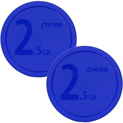 Deksel voor Mengkom - Kom Deksel - Voedsel Bewaren - Vaatwasmachinebestendig - 25 cm Diameter - Blauw