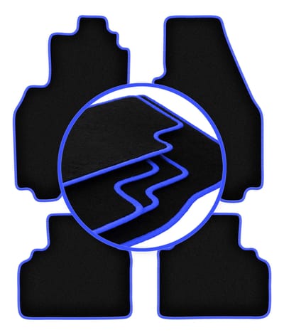 CARLUX-BLUE automatten voor: Ford Cougar coupé (1998-2004)