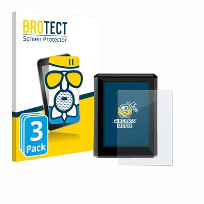 BROTECT - Screenprotector voor Shimano SC-EN610 - Folie Beschermfolie Beschermglas matte 3 Stuks