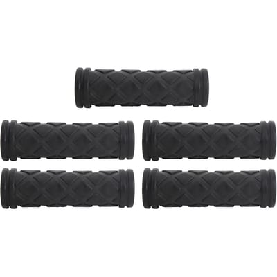 Housse de Poignée de Fitness Plastique Grain Grossier Absorption des Chocs Protection de Poignée d'Équipement de Fitness gray