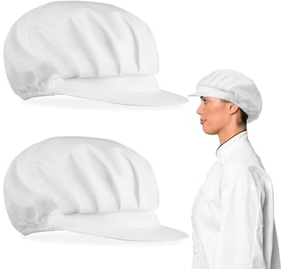 Uniseks Koksmuts - Ademend en Elastisch - Ideaal voor Keuken en Catering