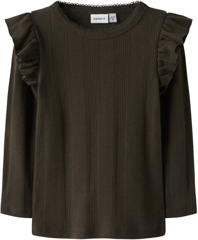 NAME IT - NMFJULIA LS SLIM TOP NOOS - Meisjes - Blouses