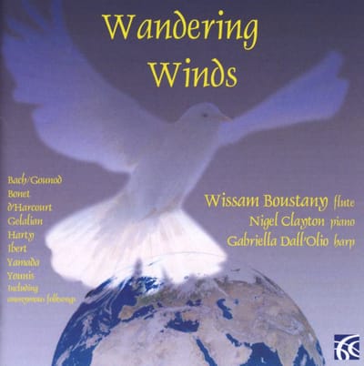 Wissam Boustany, Nigel Clayton, Gabriella Dall'Olio - Wandering Winds (CD)
