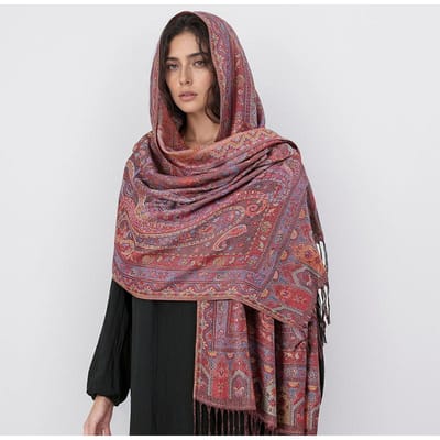 Bohemia Pashmina Hijab Sjaal Lange Moslim Kasjmier Sjaal Vrouwen Foulard Zachte Turban Hoofddoeken Voor Vrouwen Hoofdband Luxe brown