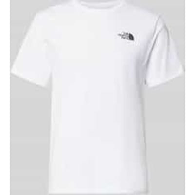 T-shirt met logo en ronde hals