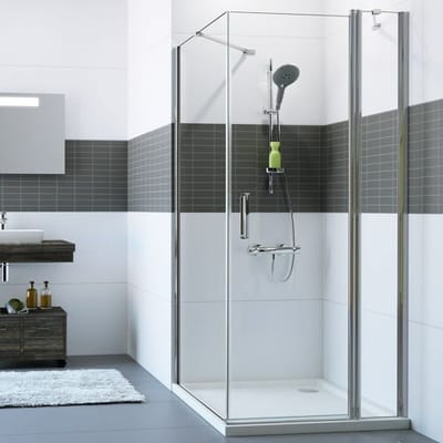 HÜPPE Classics 2 swing door with fixed part 120 x 200 cm C23108087321