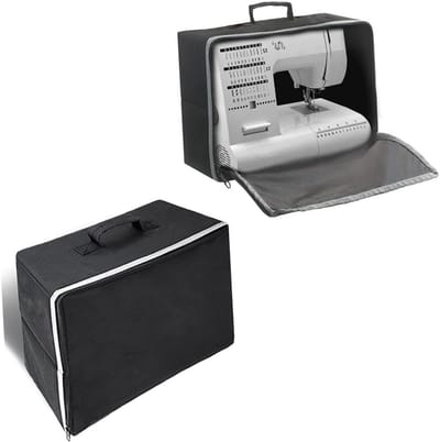 Naaimachine Tas - Opbergtas Accessoires - Naaispullen Opbergen - Universeel Ontwerp - 41.9x36.8CM - Zwart