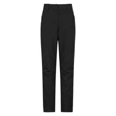 Mountain Warehouse Dames/Dames Arctic II Thermo Fleece wandelbroek (Zwart)