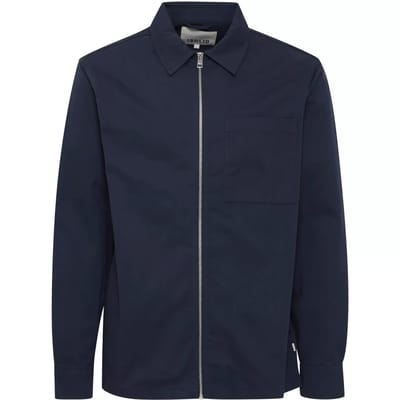 Lange mouwen ritsoverhemd Solid Elon