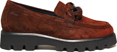 Sioux - MEREDIRA-727-H - Instappers - Kleur: Bruin - Maat: 38