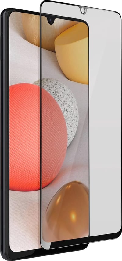 Force Case, Screenprotector geschikt voor Samsung Galaxy A42 5G - Tempered Glass 2.5D, Transparant