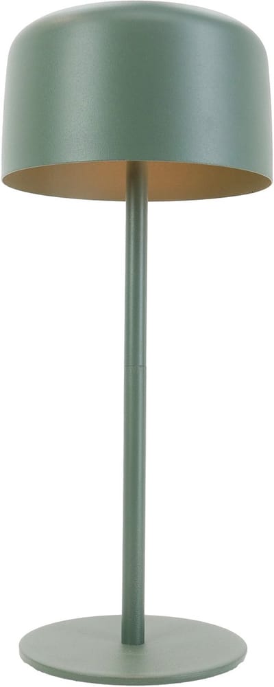 EGLO Roccanova Tafellamp - Oplaadbaar (tot 22 uur licht) - Solar - 30 cm - Groen - Draadloos - Dimbaar - Binnen en Buiten