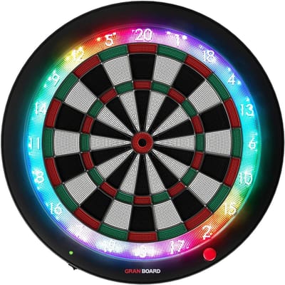 Elektronisch Dartbord - Smartboard Spel - Online Wedstrijden - Geluidsdicht Ontwerp - 4 cm Grootte - Groen