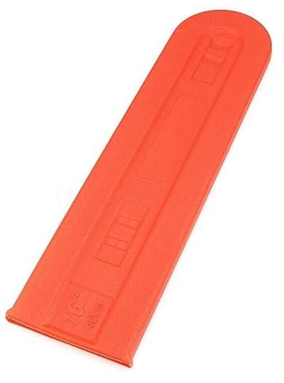 Kettingzaag Beschermhoes - Zaagblad Beschermer - Veilige Opslag - Voorkomt Slijtage - 16 Inch - Oranje