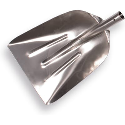 Graanschop OFFNER  gehard aluminium, zonder strip.  32 x 39 cm, zonder steel
