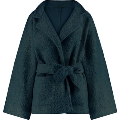 Circle of Trust Jade Jacket Opal Blue Maat: XS | Single-Breasted Mantels Outlet | Dames | Blauw