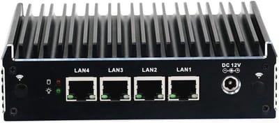 Quad Core Firewall Micro Appliance Mini PC met 8G RAM en 256G SSD - Perfect voor pfsense en OPNsense