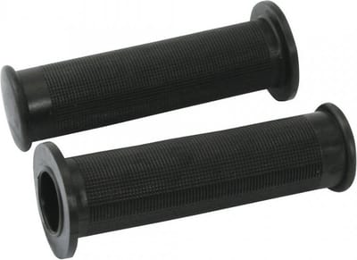 Poignée Bike It Original Ø22/25mm noir embout fermé pour moto route scooter Neuf