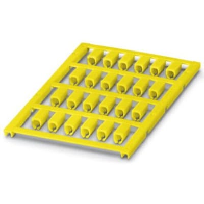 Phoenix Contact 0827734 UC-WMCO 4,9 (12X5) YE Kabelmarkering Montagemethode: Vastklemmen Markeringsvlak: 12 x 5 mm Geel Aantal markeringen: 120 5 stuk(s)
